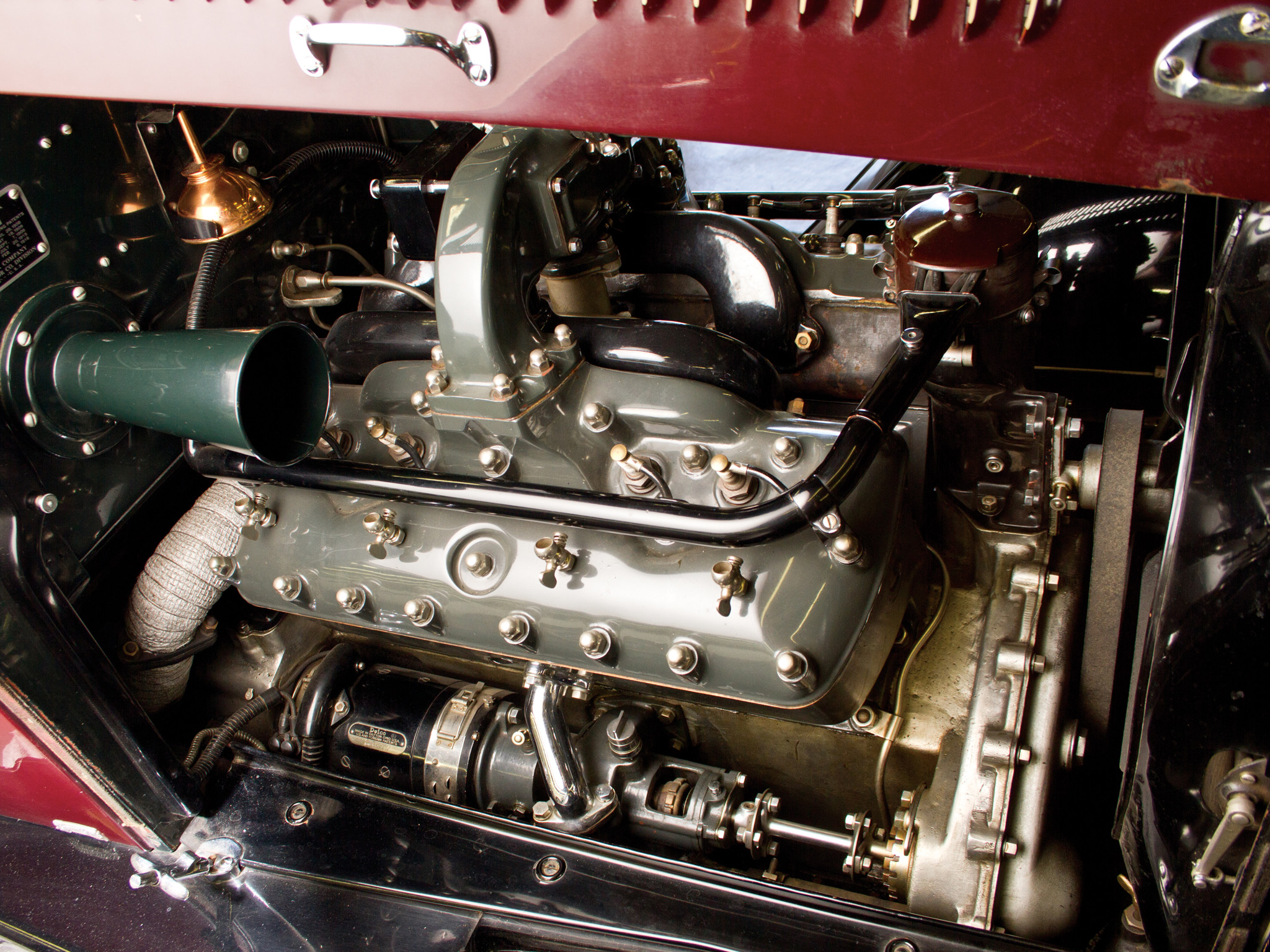 1923, Lincoln, Model l, Sport, Phaeton, By, Brunn, Convertible, Retro, Engine Wallpaper