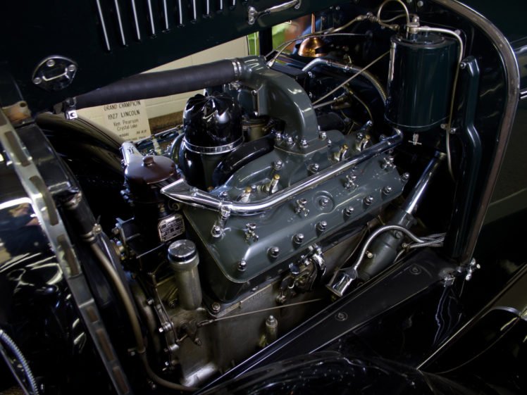 1927, Lincoln, Model l, Limousine, Luxury, Retro, Engine HD Wallpaper Desktop Background
