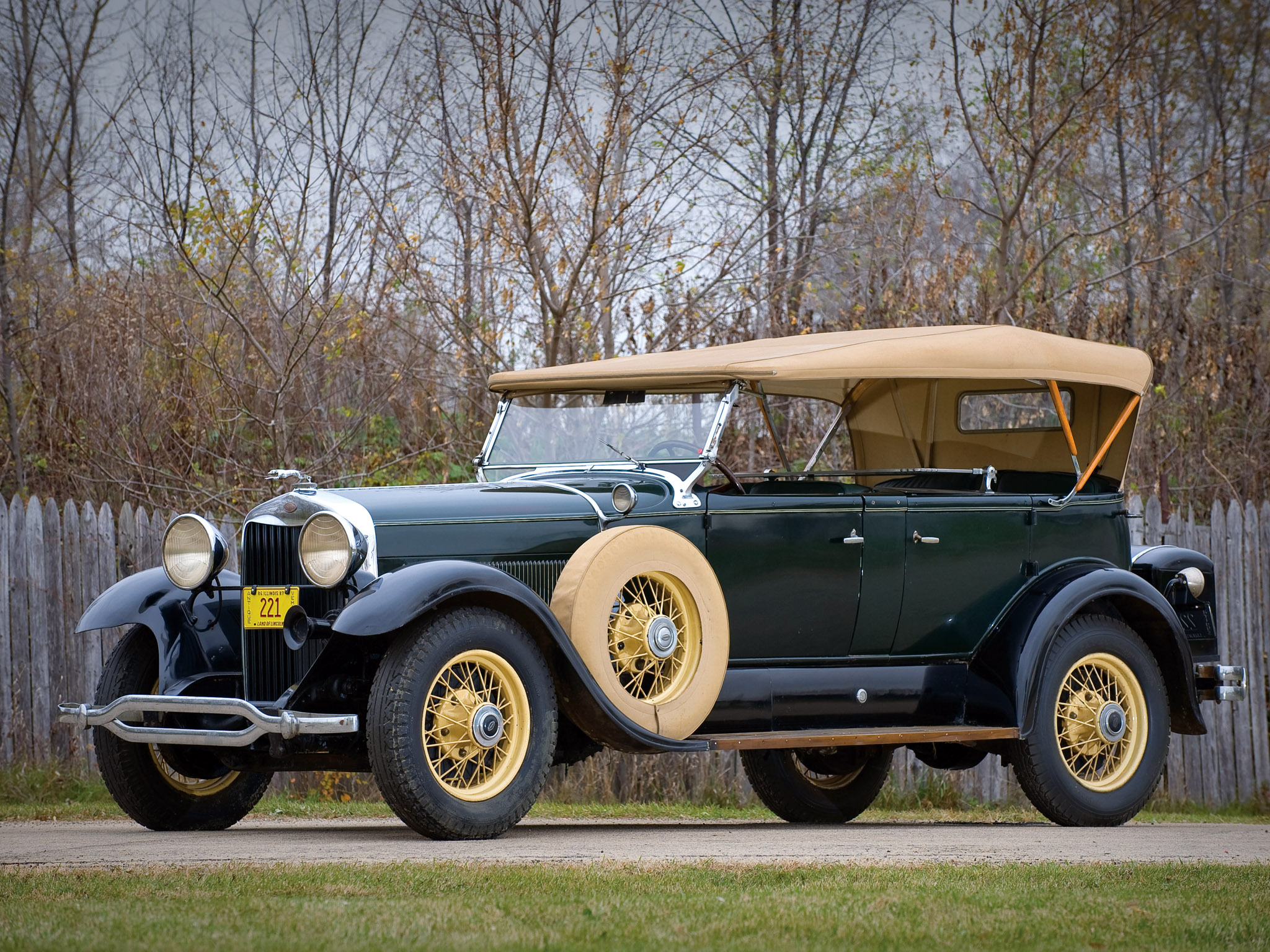 1930, Lincoln, Model l, Dual, Cowl, Sport, Phaeton, Retro, Convertible Wallpaper