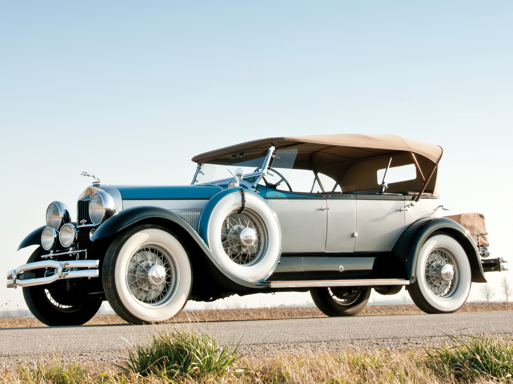 1930, Lincoln, Model l, Dual, Cowl, Sport, Phaeton, By, Locke, Retro, Luxury, Wheel Wallpaper
