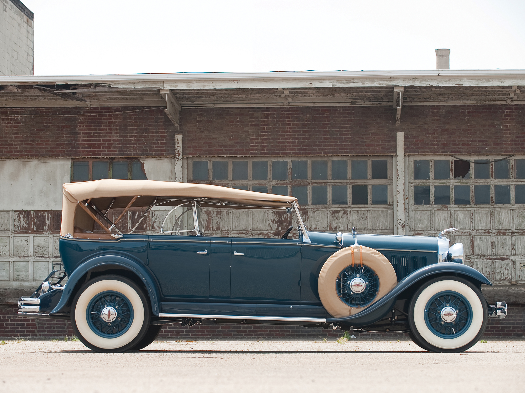 1931, Lincoln, Model l, Dual, Cowl, Phaeton, Retro, Luxury Wallpaper