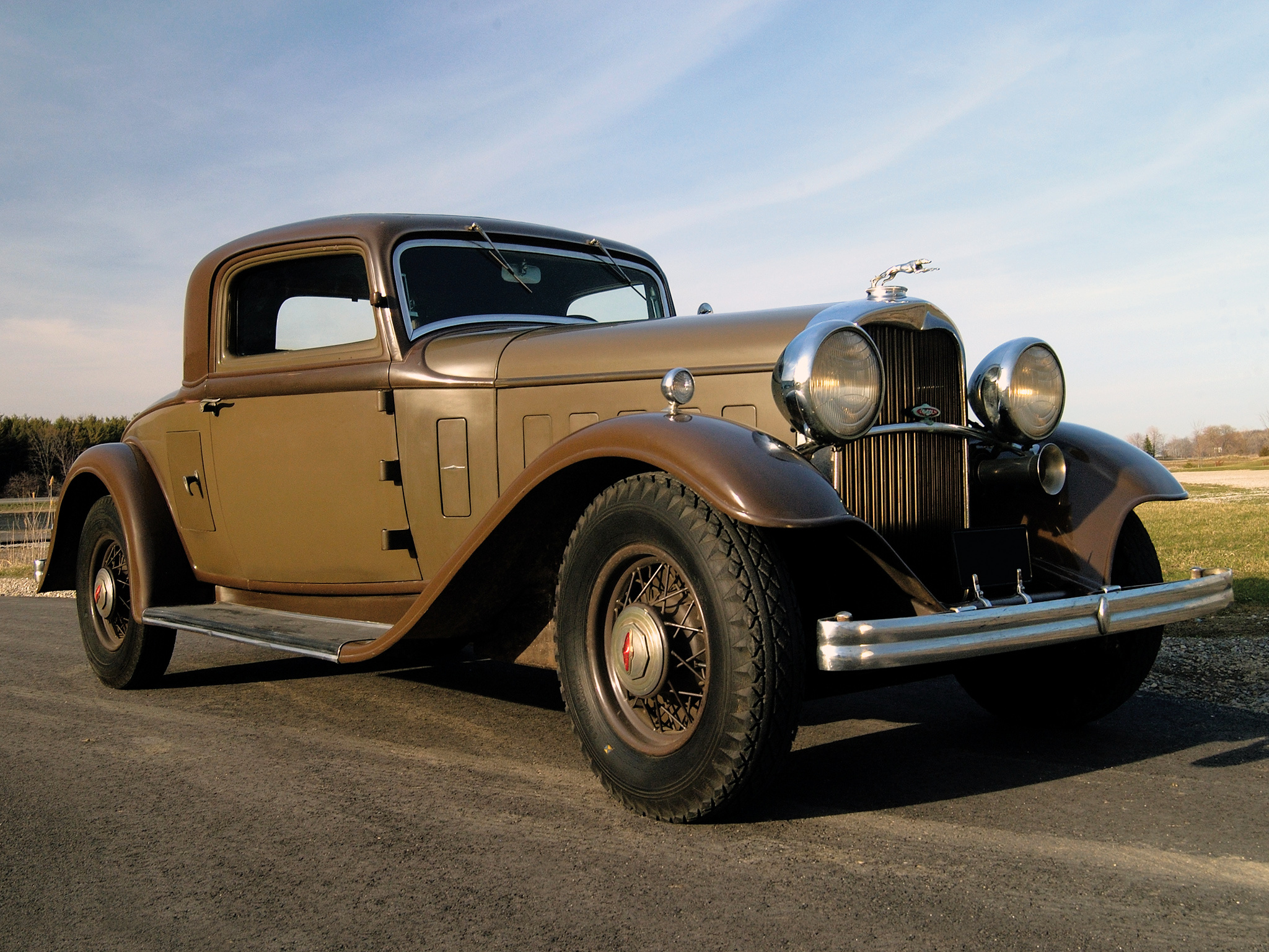 1932, Lincoln, Model ka, Coupe, Retro Wallpaper