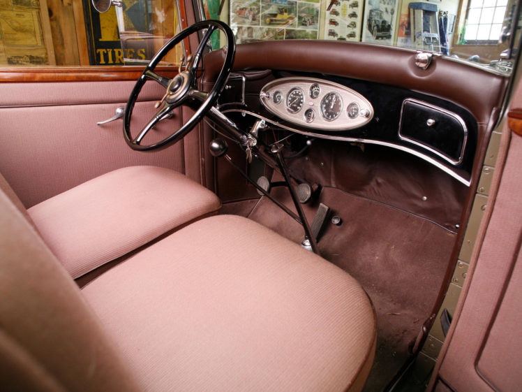 1932, Lincoln, Model kb, 4 door, Sedan, Retro, Luxury, Interior HD Wallpaper Desktop Background