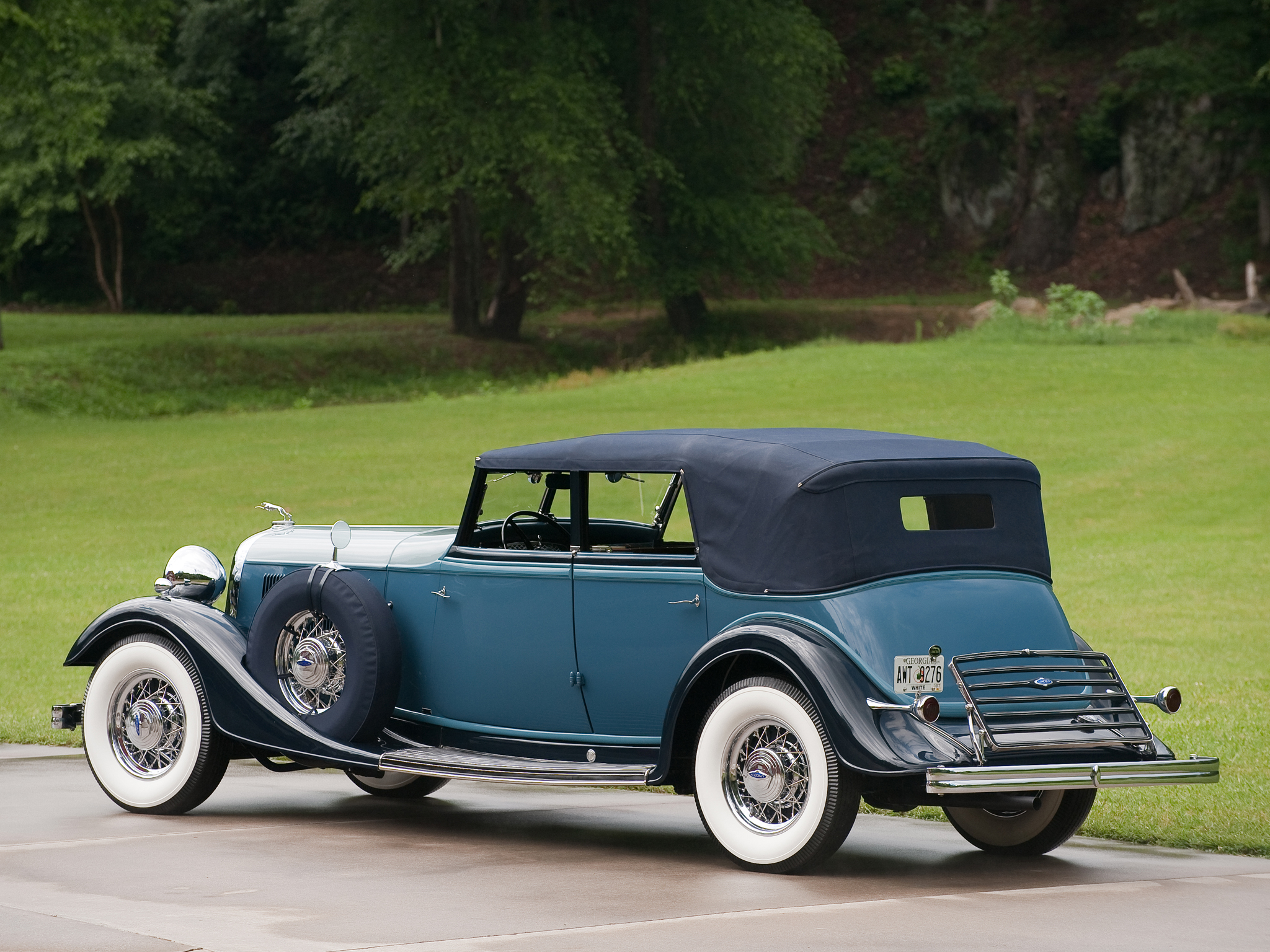 1933 Lincoln Model Ka Custom Convertible Sedan By Dietrich Retro Luxury Wallpapers Hd 