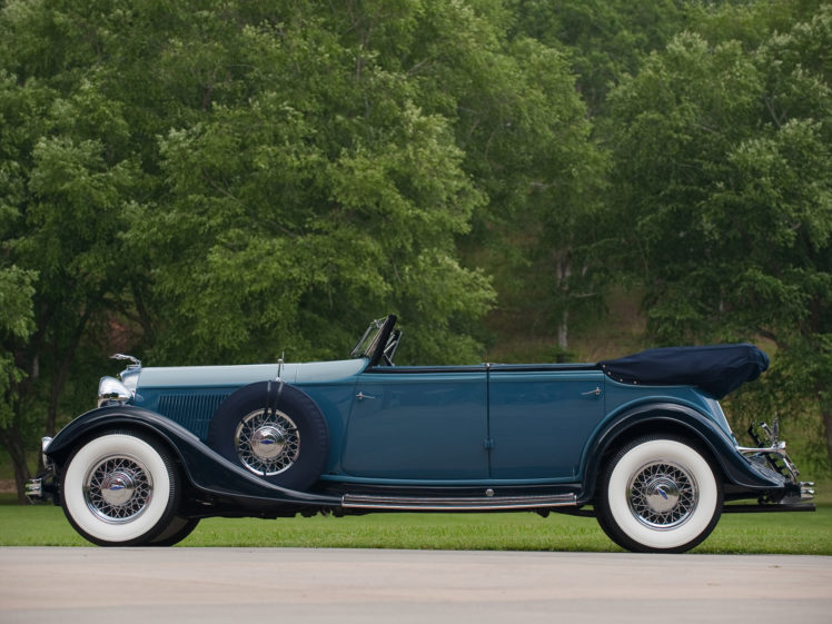 1933, Lincoln, Model ka, Custom, Convertible, Sedan, By, Dietrich, Retro, Luxury HD Wallpaper Desktop Background