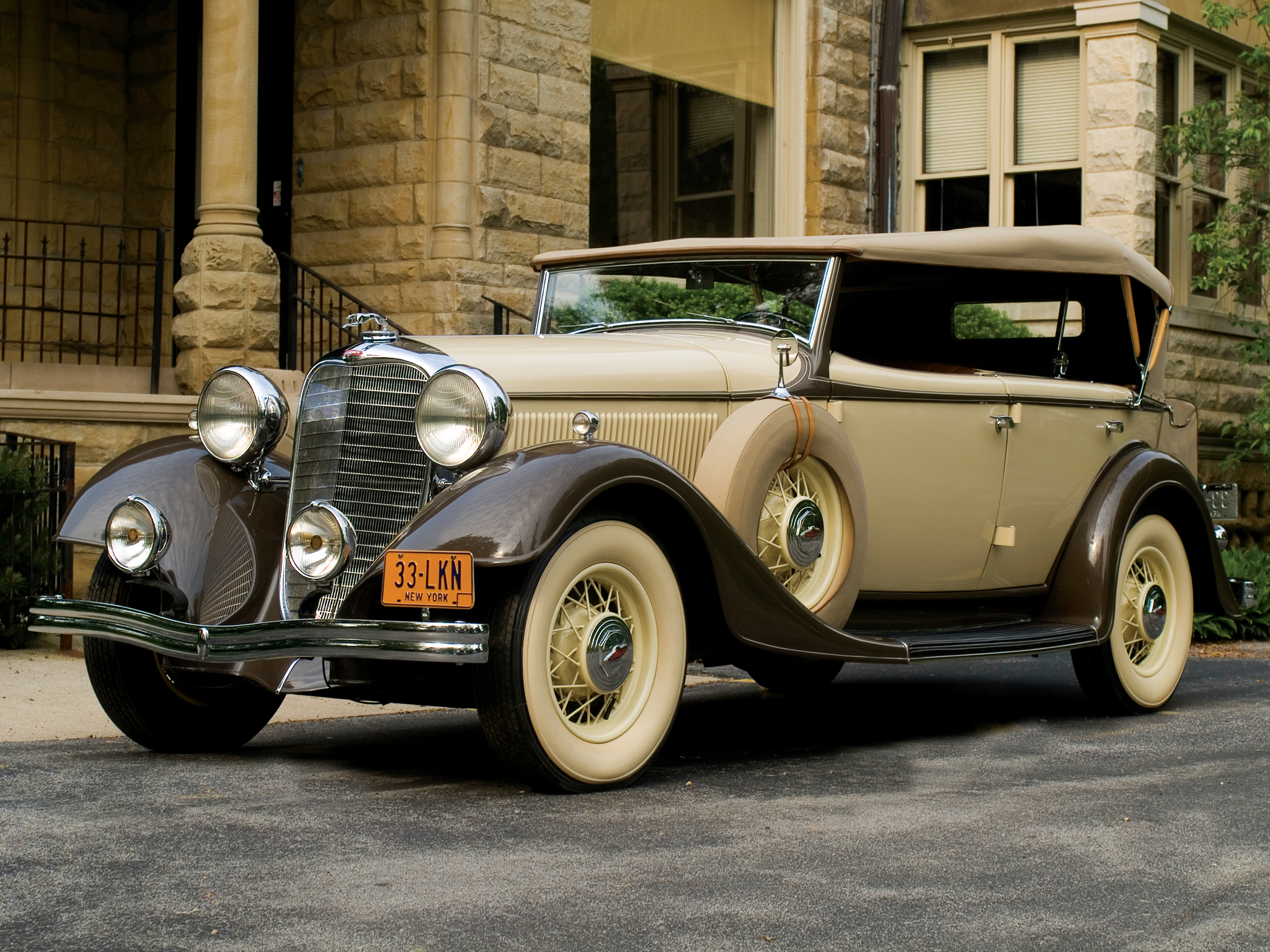 1933, Lincoln, Model ka, Dual, Cowl, Phaeton, By, Dietrich, Retro, Luxury Wallpaper
