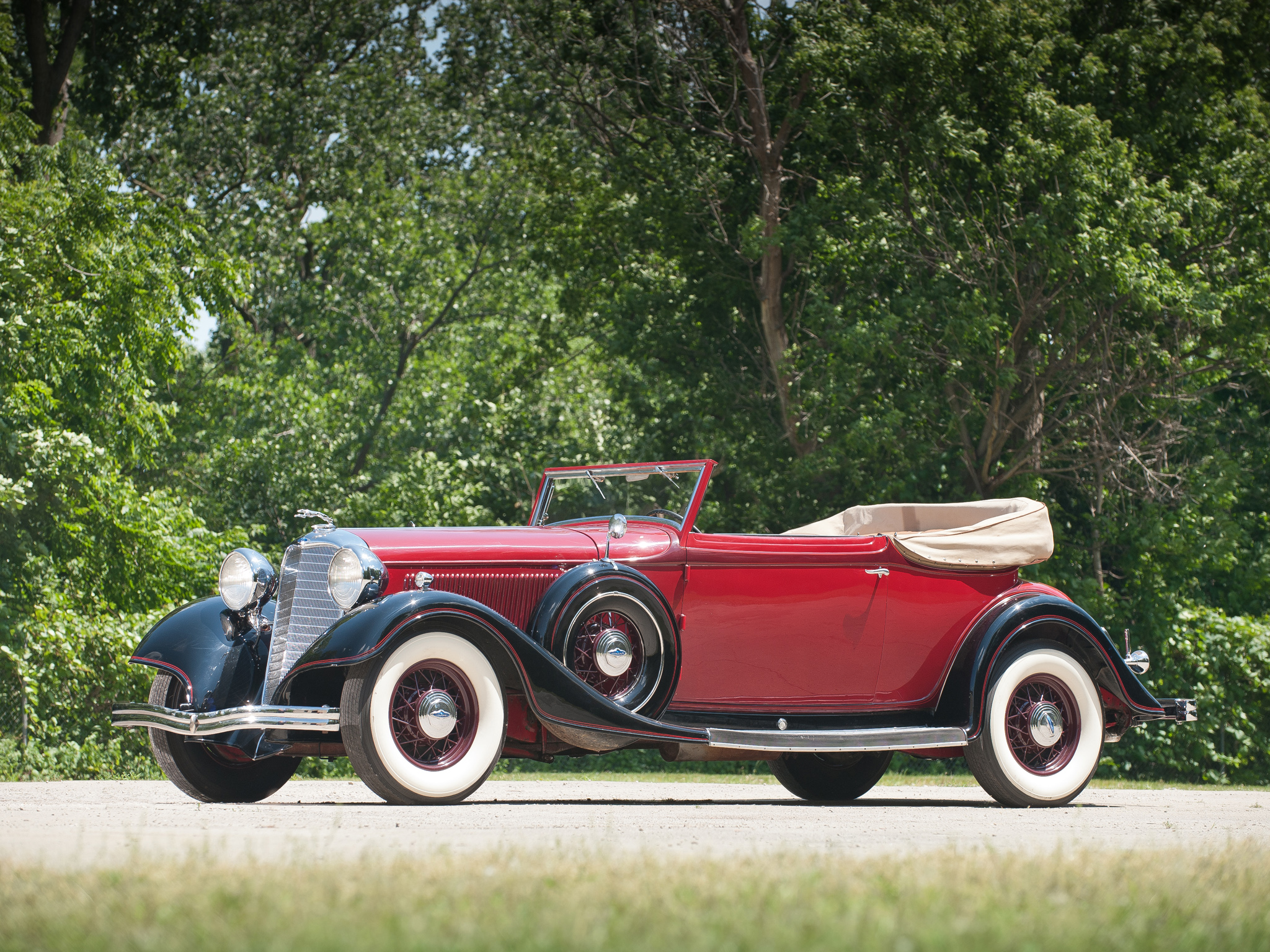 1933, Lincoln, Model ka, Roadster, By, Dietrich, Retro, Luxury Wallpaper