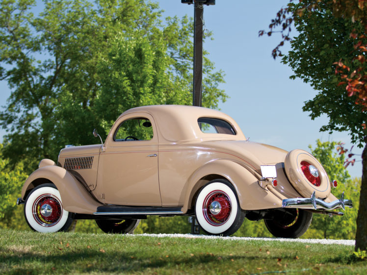 1935, Ford, V8, Deluxe, 3 window, Coupe, 48 720, Retro, V 8, Ds HD Wallpaper Desktop Background