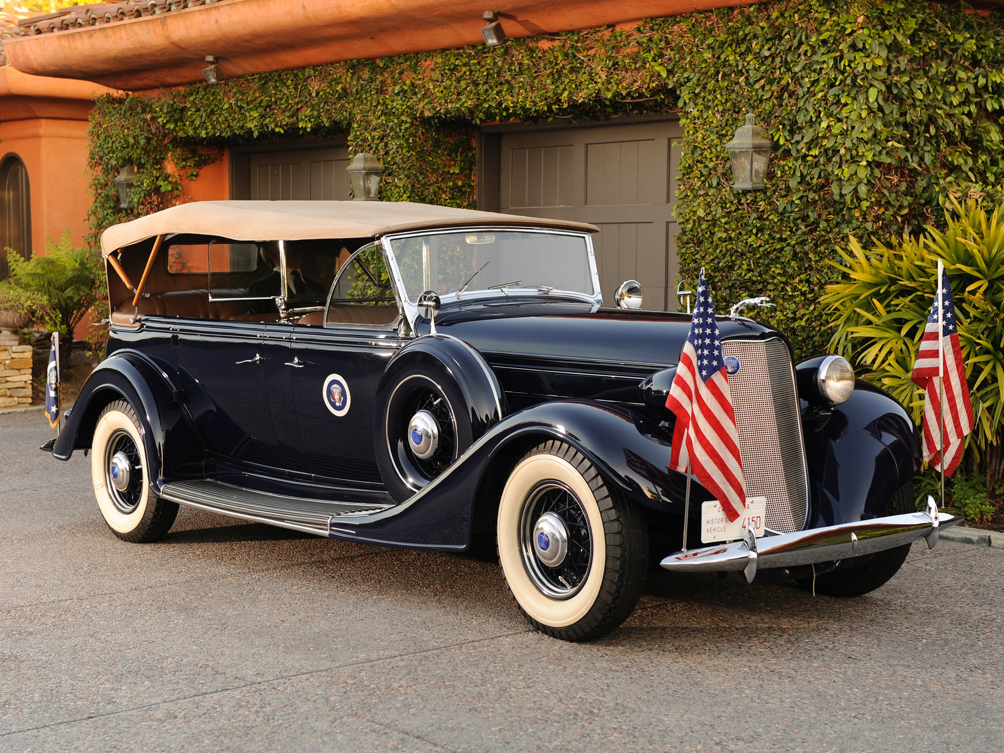 1935, Lincoln, Model k, Phaeton, Retro, Luxury, Gf Wallpaper