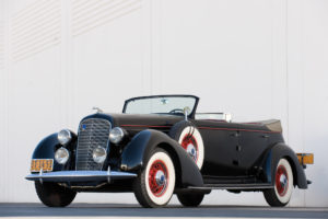 1936, Lincoln, Model k, Dual, Windshield, Convertible, Sedan, By, Lebaron, Retro, Luxury