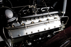 1937, Lincoln, Model k, Convertible, Victoria, By, Brunn, Retro, Luxury, Engine