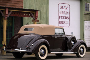 1937, Lincoln, Model k, Convertible, Victoria, By, Brunn, Retro, Luxury