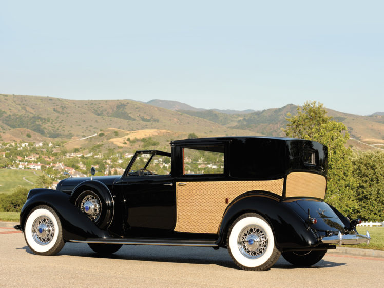1937, Lincoln, Model k, Panel, Brougham, Retro, Luxury HD Wallpaper Desktop Background