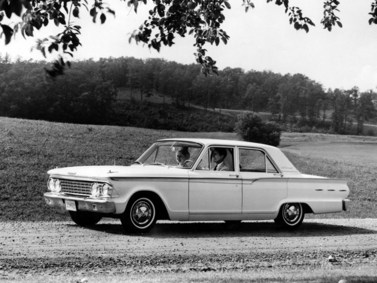 1962, Ford, Fairlane, 500, 4 door, Town, Sedan, 54b, Classic HD Wallpaper Desktop Background