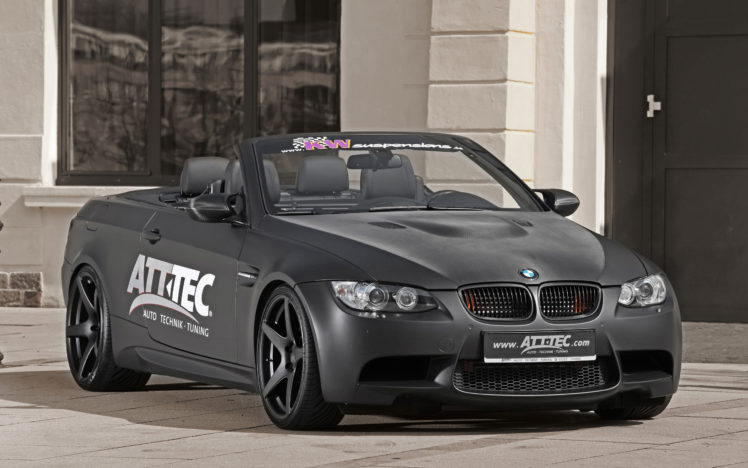 2012, Att tec, Bmw, M3, Convertible, Tuning, M 3 HD Wallpaper Desktop Background