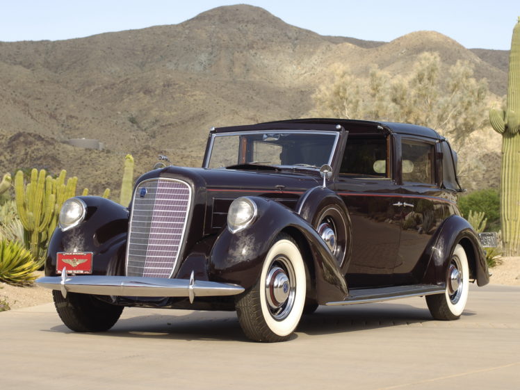 1937, Lincoln, Model k, Semi collapsible, Town, Car, By, Brunn, Retro, Luxury, Bn HD Wallpaper Desktop Background