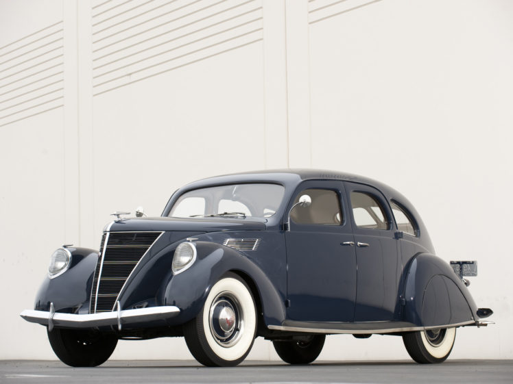 1937, Lincoln, Zephyr, Sedan, Retro HD Wallpaper Desktop Background