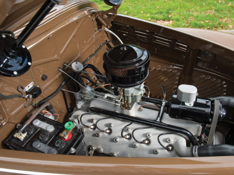 1938, Lincoln, Zephyr, Convertible, Coupe, Retro, Engine HD Wallpaper Desktop Background