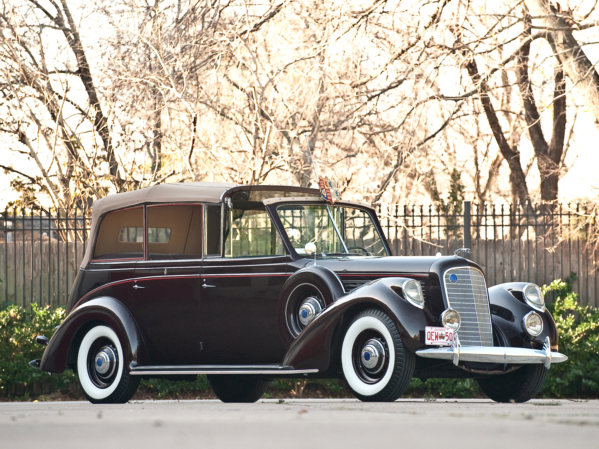 1939, Lincoln, Model k, Convertible, Sedan, By, Lebaron, Retro, Luxury Wallpaper