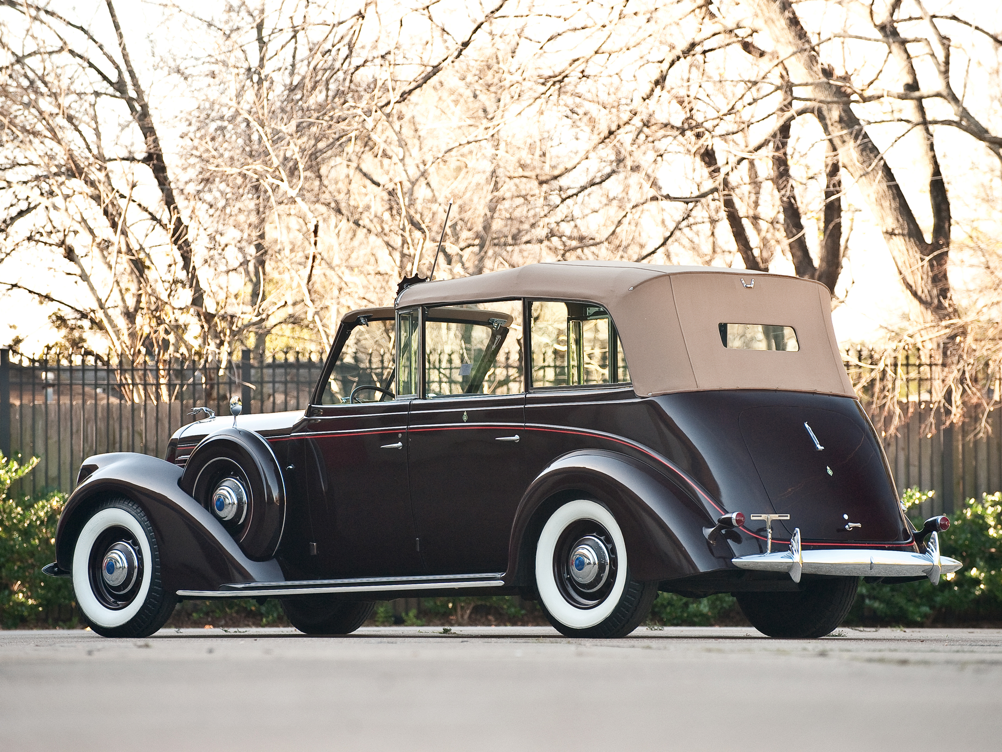 1939, Lincoln, Model k, Convertible, Sedan, By, Lebaron, Retro, Luxury Wallpaper