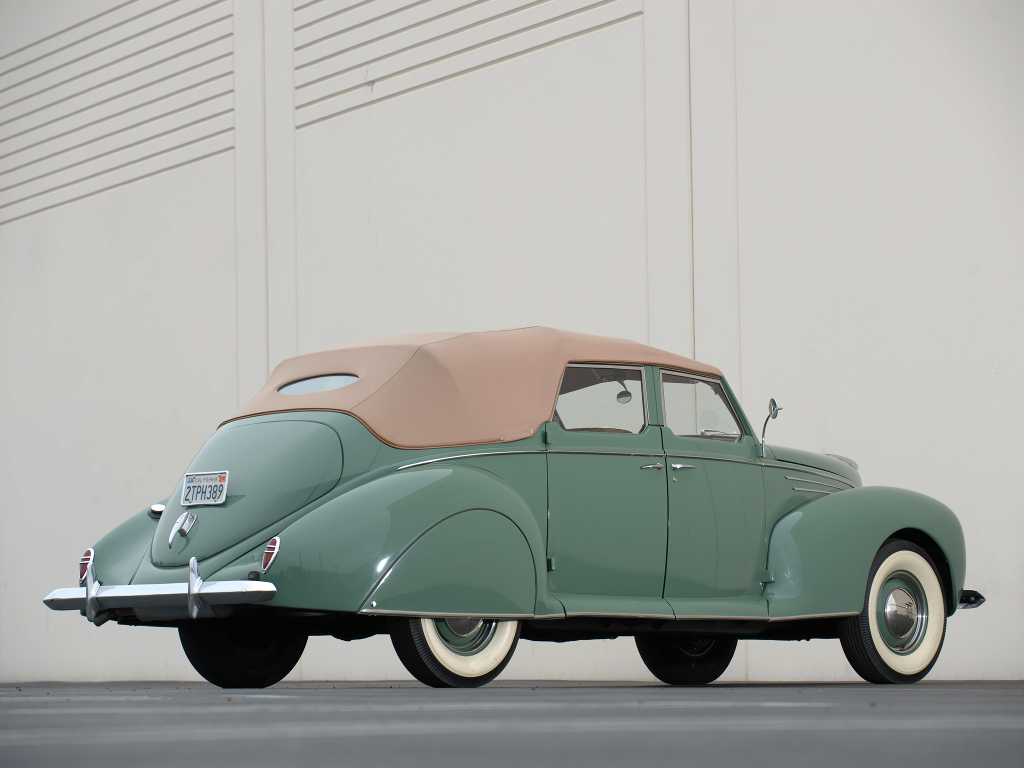 1939, Lincoln, Zephyr, Convertible, Sedan, Retro, Luxury Wallpaper