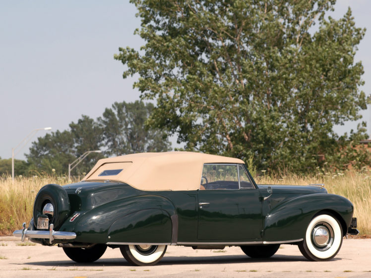 1940, Lincoln, Zephyr, Continental, Cabriolet, Retro, Luxury, Da HD Wallpaper Desktop Background