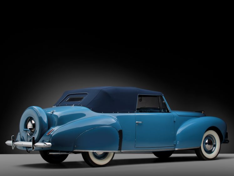 1940, Lincoln, Zephyr, Continental, Cabriolet, Retro, Luxury HD Wallpaper Desktop Background
