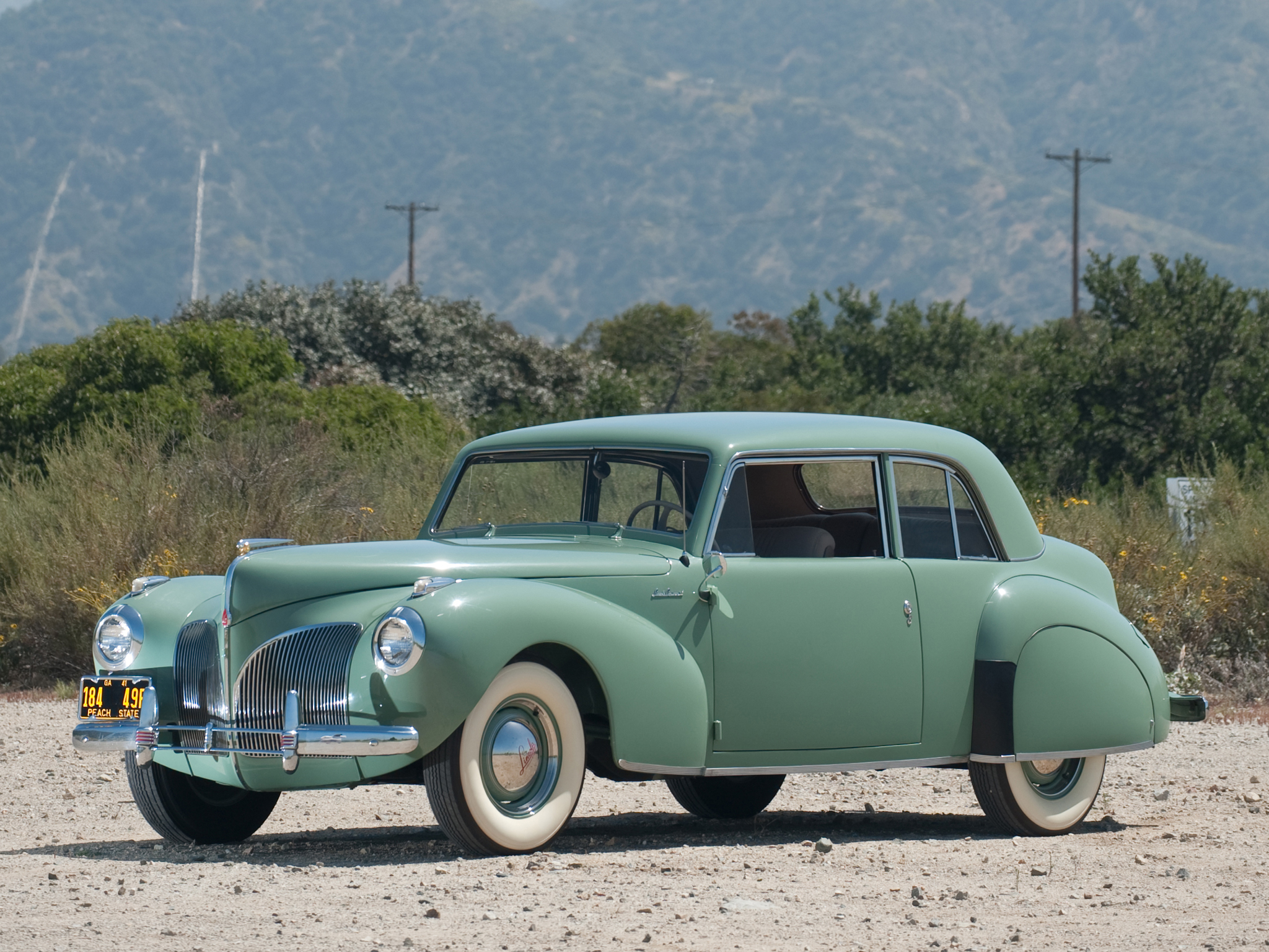 1941, Lincoln, Continental, Coupe, Retro, Luxury, Fh Wallpaper