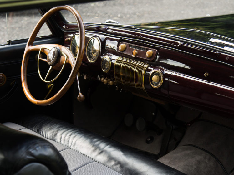 1941, Lincoln, Continental, Coupe, Retro, Luxury, Interior HD Wallpaper Desktop Background