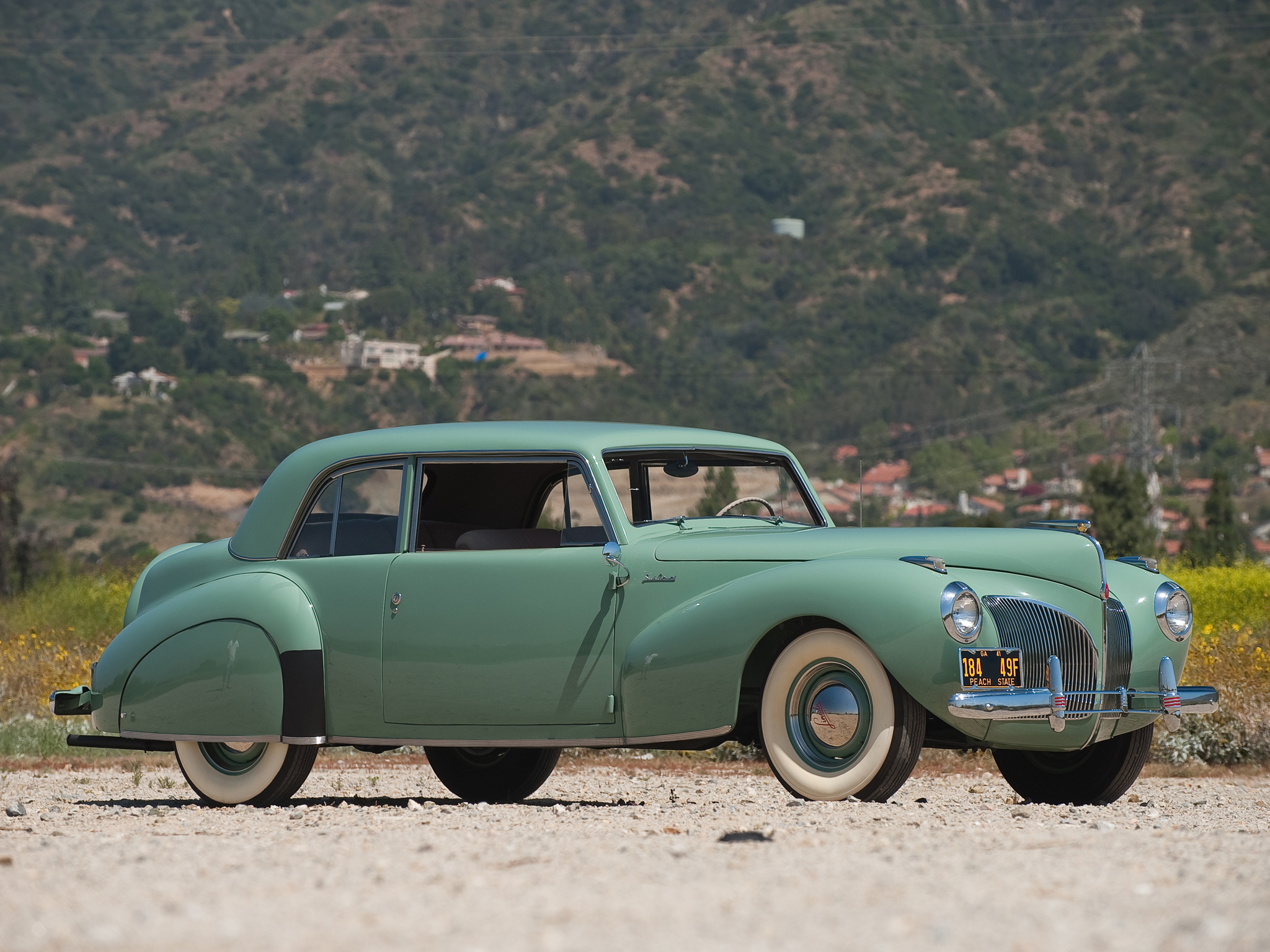 1941, Lincoln, Continental, Coupe, Retro, Luxury, Fg Wallpaper