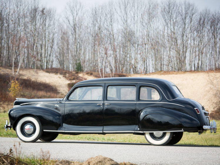 1941, Lincoln, Custom, Limousine, Retro, Luxury HD Wallpaper Desktop Background