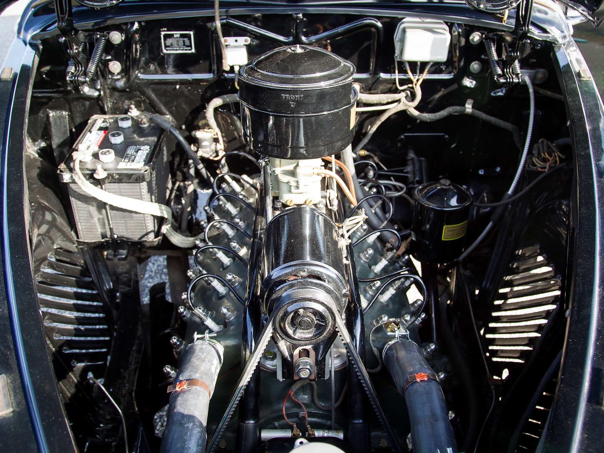 1941, Lincoln, Custom, Limousine, Retro, Luxury, Engine Wallpaper