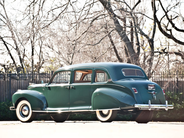 1941, Lincoln, Custom, Limousine, Retro, Luxury HD Wallpaper Desktop Background