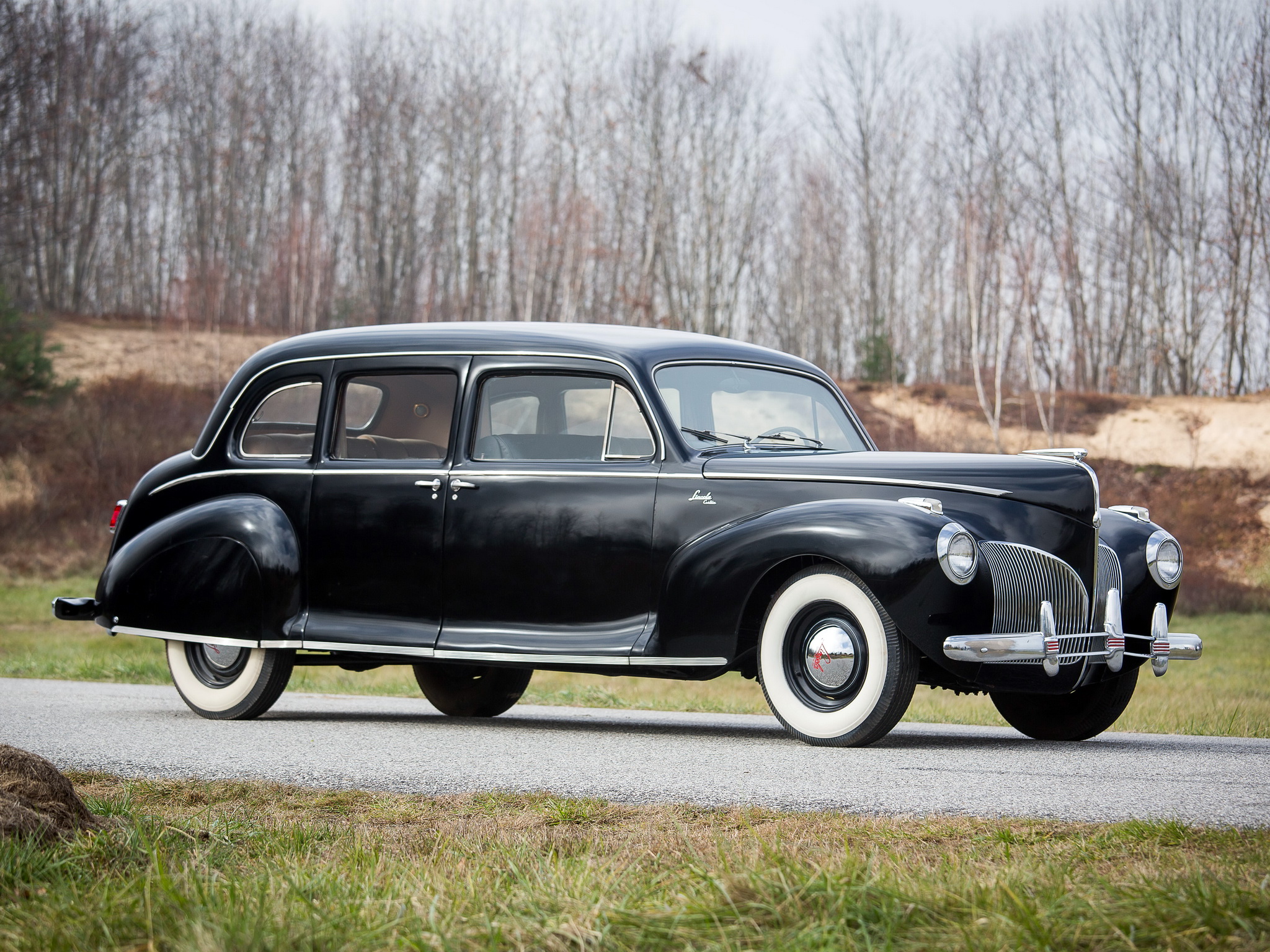 1941, Lincoln, Custom, Limousine, Retro, Luxury Wallpaper