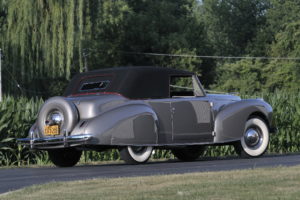 1941, Lincoln, Zephyr, Continental, Cabriolet, Retro, Luxury