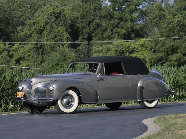 1941, Lincoln, Zephyr, Continental, Cabriolet, Retro, Luxury HD Wallpaper Desktop Background