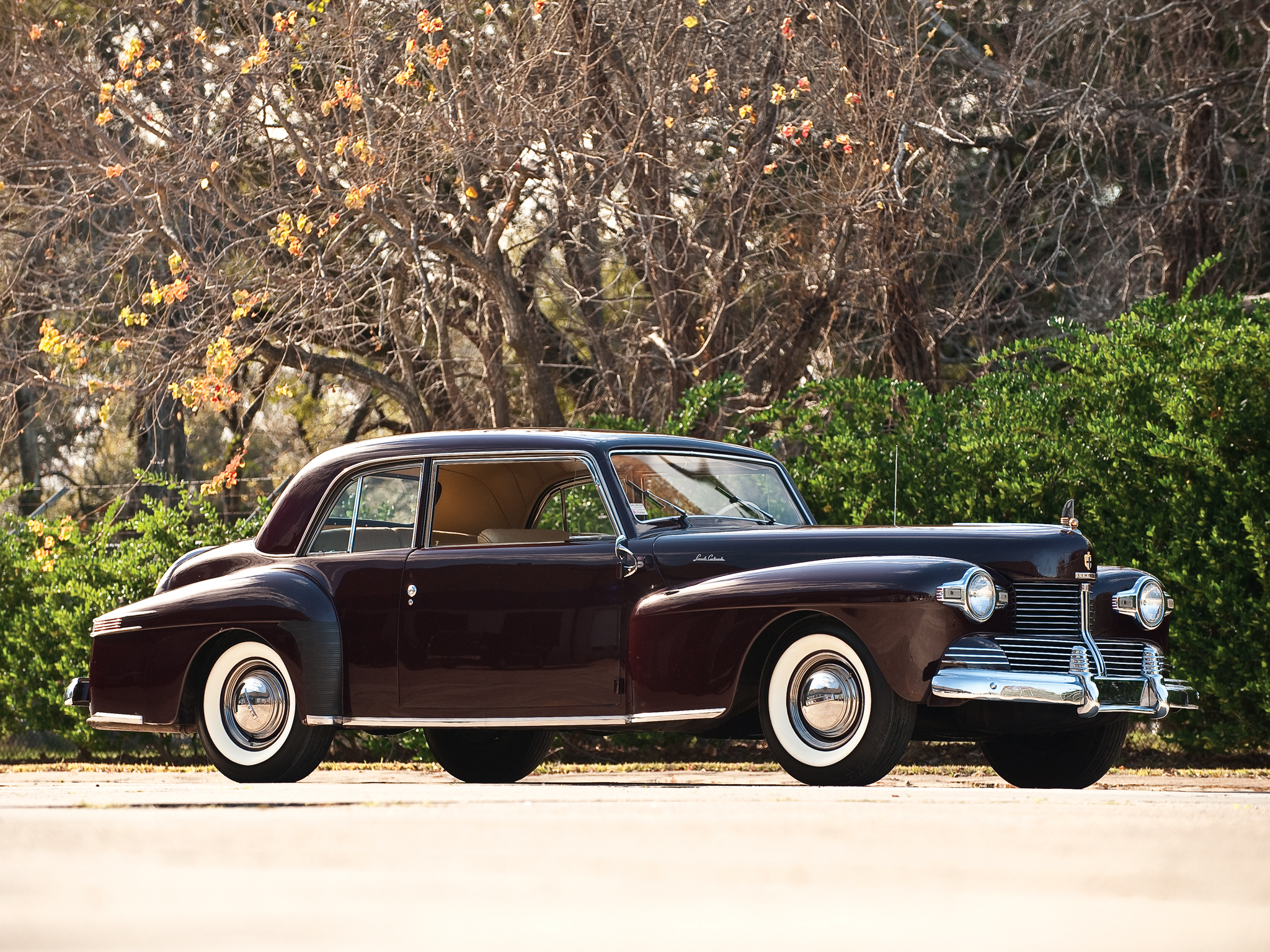 1942, Lincoln, Continental, Coupe, 57, Retro, Luxury Wallpaper