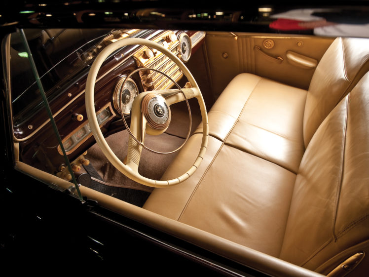 1942, Lincoln, Continental, Coupe, 57, Retro, Luxury, Interior HD Wallpaper Desktop Background
