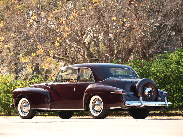1942, Lincoln, Continental, Coupe, 57, Retro, Luxury HD Wallpaper Desktop Background