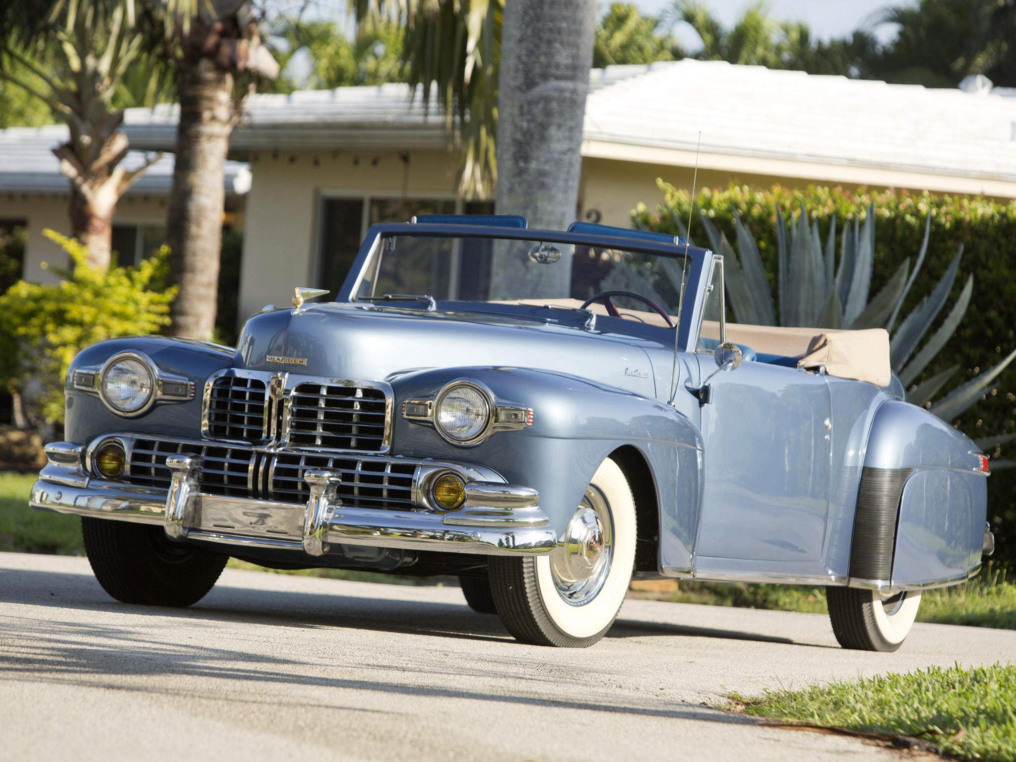 1946, Lincoln, Continental, Cabriolet, Retro, Luxury, Convertible Wallpaper