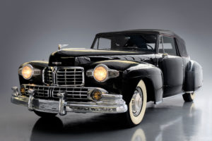 1946, Lincoln, Continental, Cabriolet, Retro, Luxury, Convertible