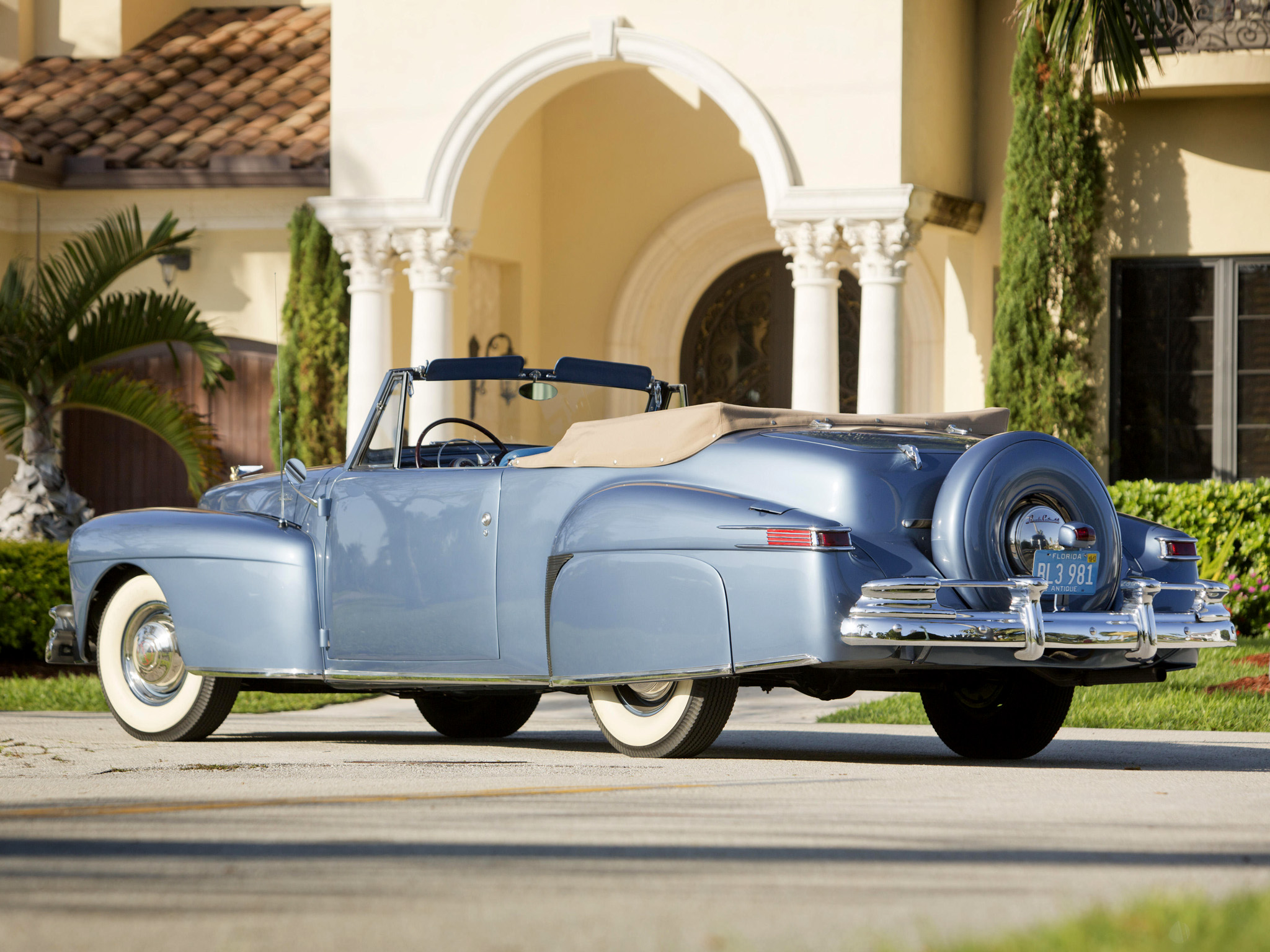 1946, Lincoln, Continental, Cabriolet, Retro, Luxury, Convertible, Gd Wallpaper