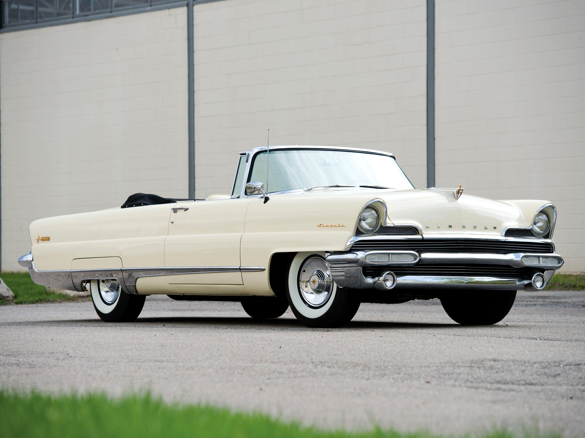 1956, Lincoln, Premiere, Convertible, 76b, Retro, Luxury, Jd Wallpaper