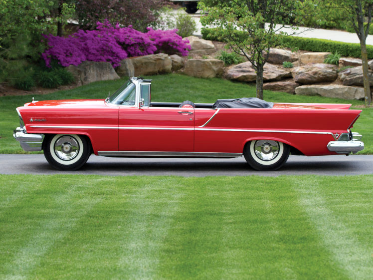 1957, Lincoln, Premiere, Convertible, 76b, Retro, Luxury HD Wallpaper Desktop Background