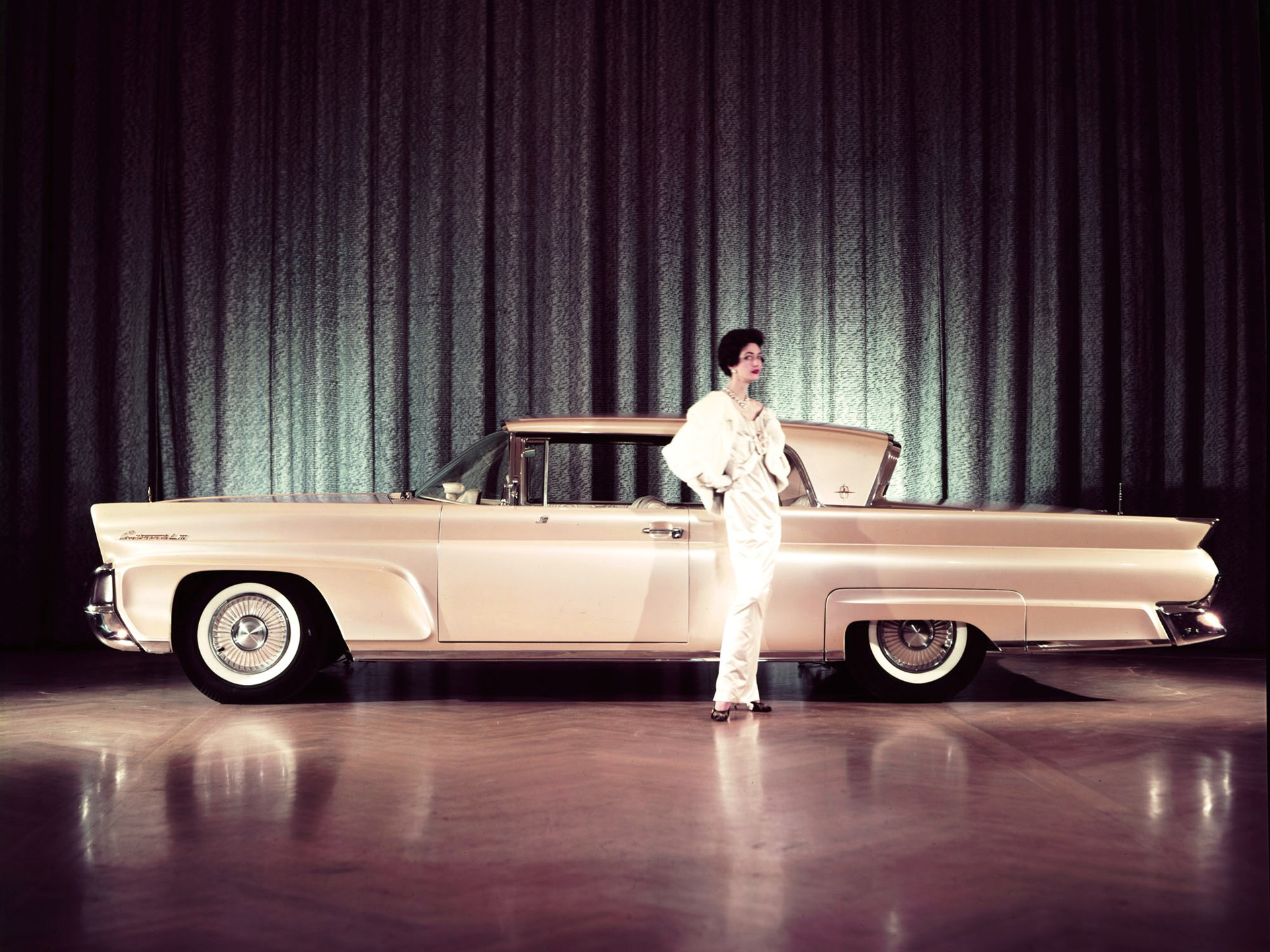 1958, Lincoln, Continental, Mark iii, Hardtop, Coupe, 65a, Retro, Luxury Wallpaper