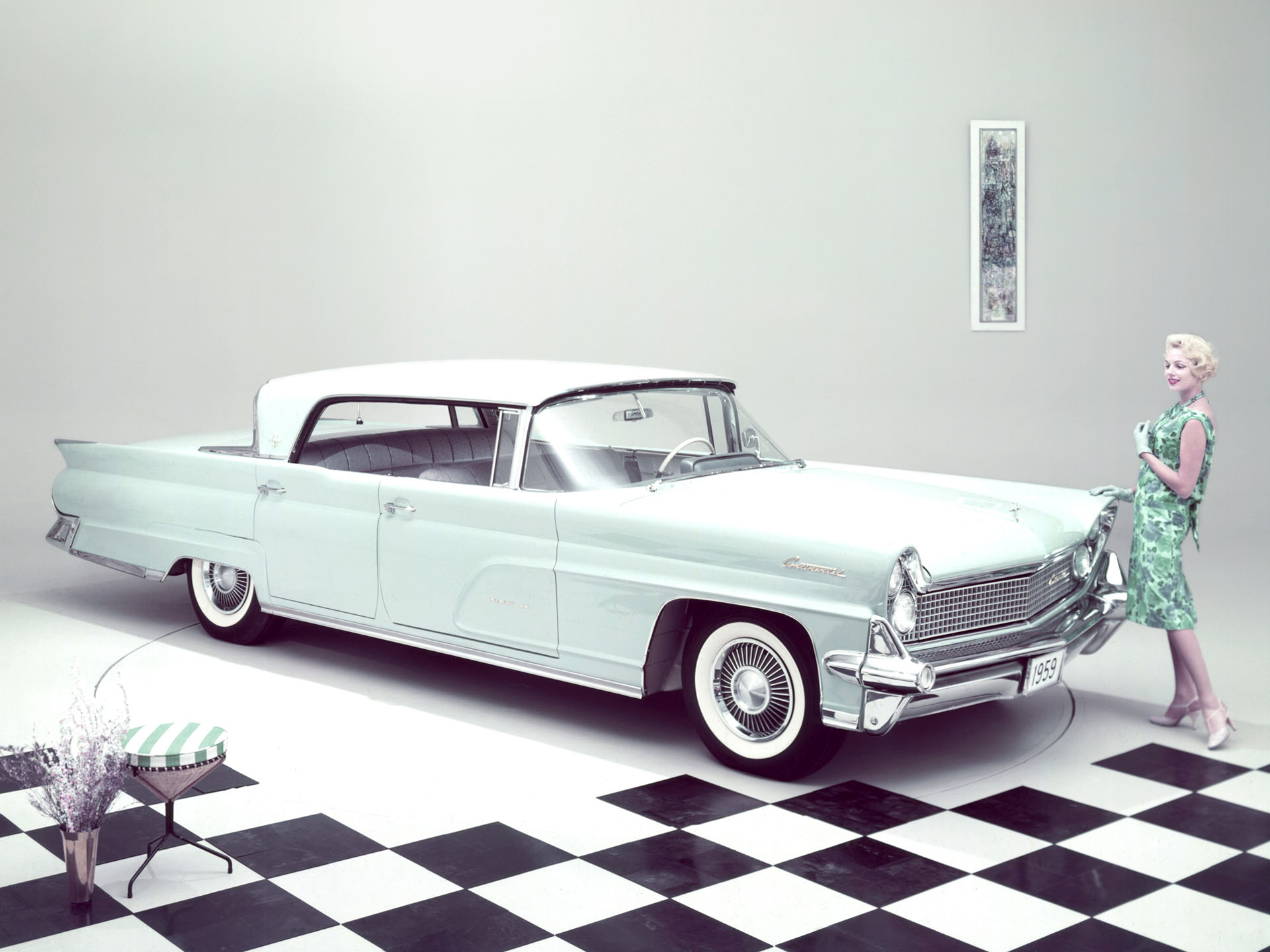 1959, Lincoln, Continental, Mark iv, Landau, Hardtop, Sedan, 75a, Retro, Luxury Wallpaper