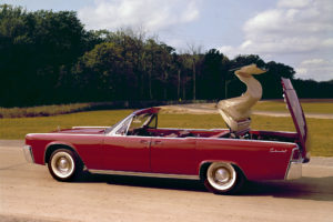 1961, Lincoln, Continental, Convertible, 74d