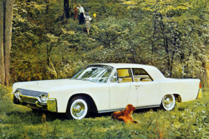 1961, Lincoln, Continental, Sedan, 53d