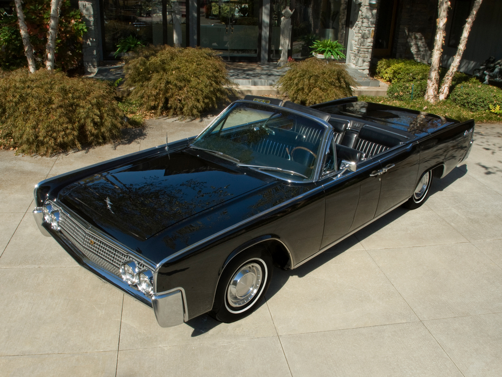 1963, Lincoln, Continental, Convertible, Classic, Luxury, Ff Wallpaper