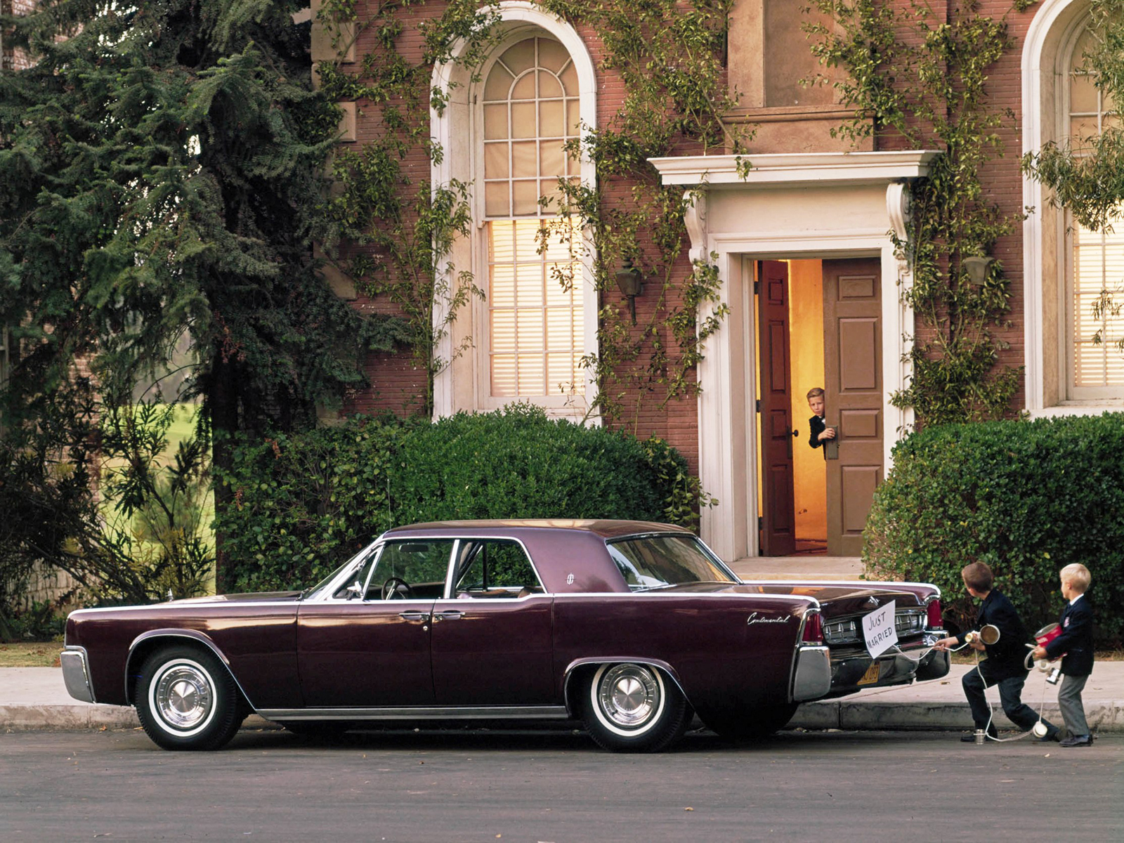 1963, Lincoln, Continental, Sedan, 53a, Classic, Luxury Wallpaper